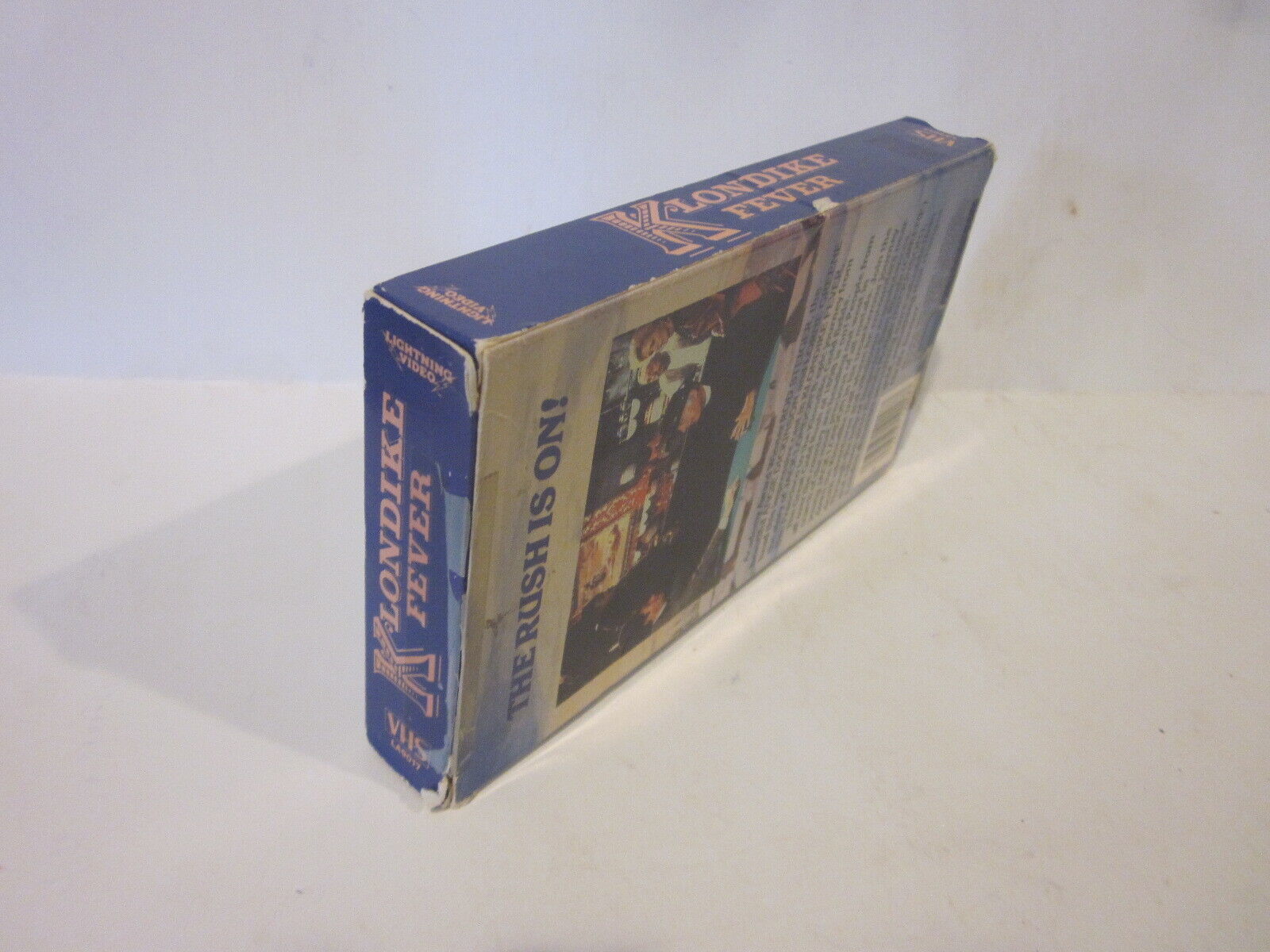 Klondike Fever VHS Western Adventure Rod Steiger Angie Dickinson