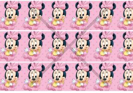 Minnie Baby Edible Image Edible Cake 3 Border Side Strips Cake Sides Fro... - $16.47