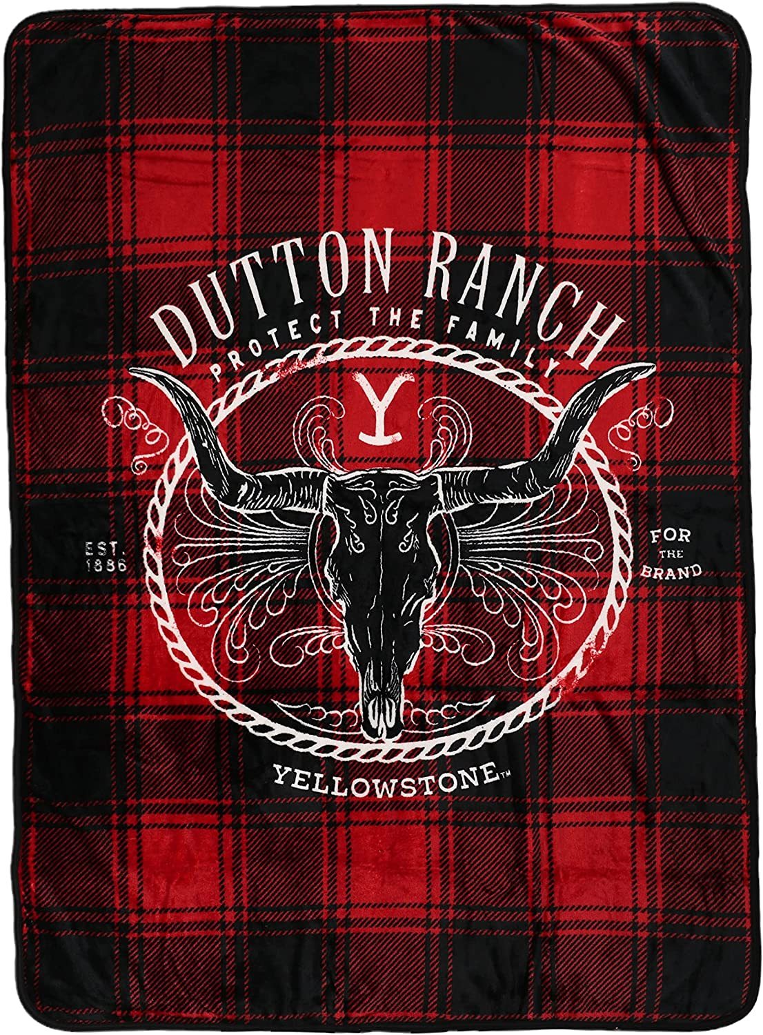 Yellowstone Dutton 45 x 60 Inch Throw Blanket