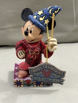 Disney Traditions Touch of Magic Sorcerer Mickey Mouse Figurine NEW Enesco NIB image 1