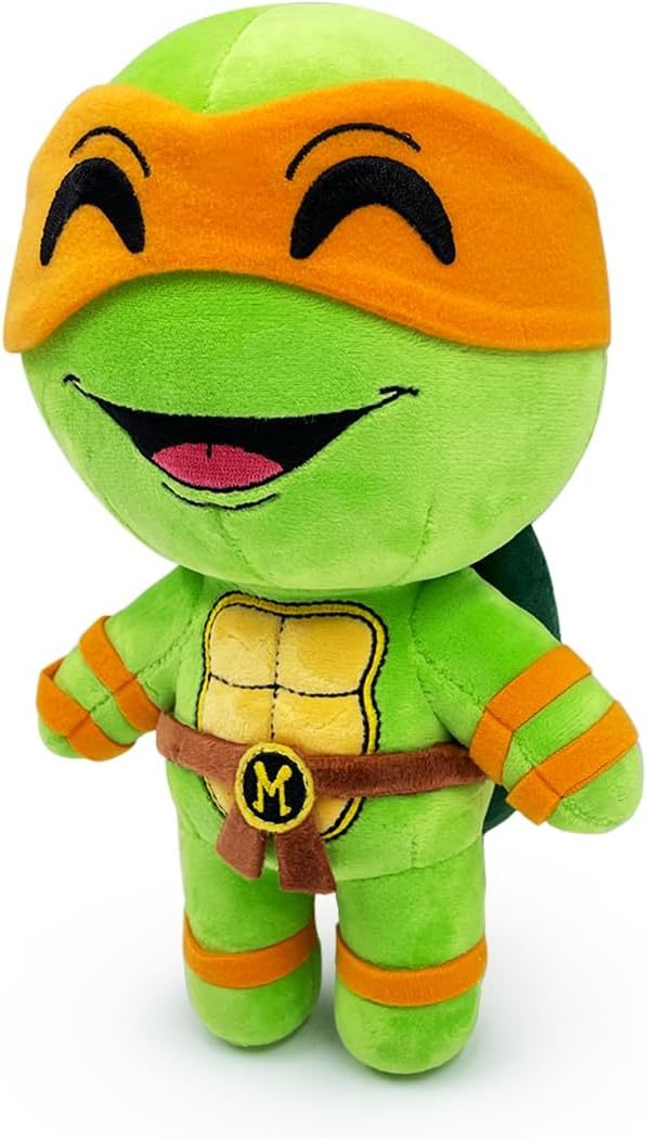 Youtooz Chibi Michelangelo Plush 9in, Soft Stuffed TMNT Michelangelo ...