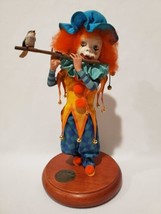 Thomas Blackshear Hallmark Innocent Wonders DINKY TOOT Clown Figurine 1991 READ - $98.99