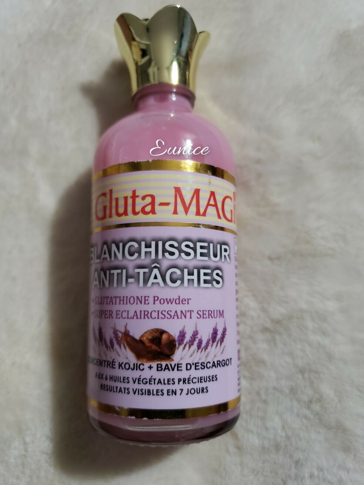 Gluta-Magic Acid Anti-Spot & Anti Aging Kojic + Snail Bave Effective  Serum. - $34.50