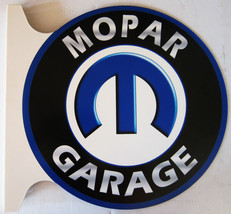 Mopar Garage Flange Sign 19&quot; Wide by 18&quot; Tall - $99.95