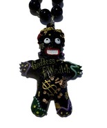 Voodoo Goddess of Wealth Black New Orleans Necklace Beads Bead - $5.93