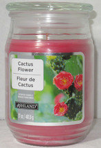 Ashland Scented Candle New 17 Oz Large Jar Single Wick Cactus Flower - $19.60