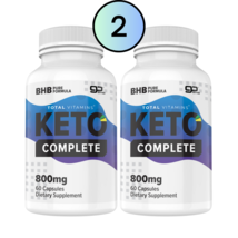 2 Pack Keto Complete Diet Pills 800mg BHB Exogenous Ketones - $44.00