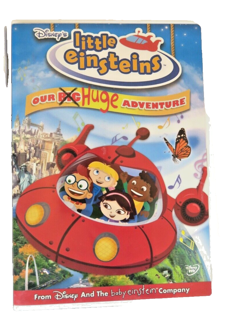 Disney's Little Einsteins Lot of 3 DVD Shows Huge Adventure, Team Up ...