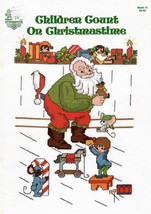 Children Count on Christmastime Book 14 for Counted Cross Stitch Gloria ... - $7.19