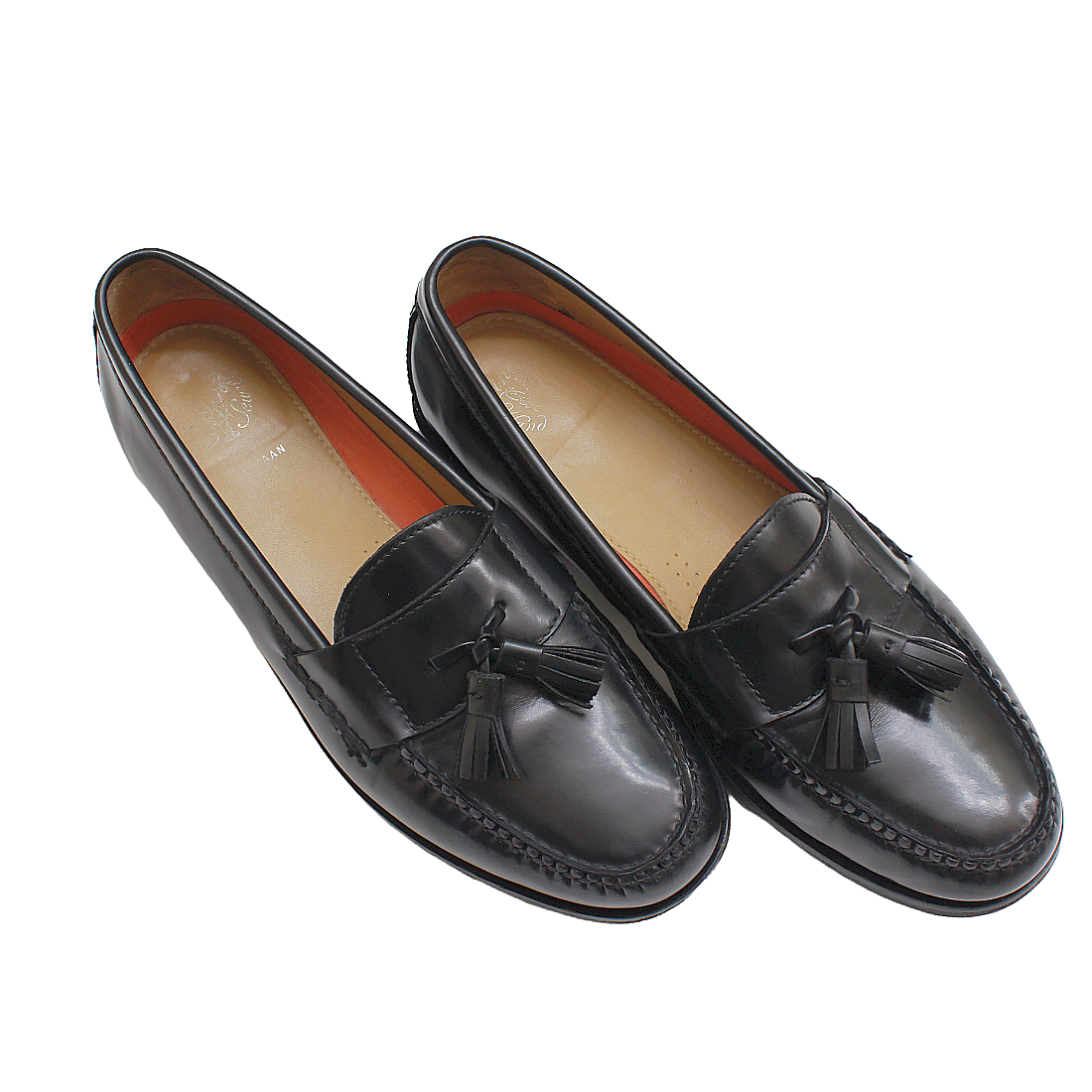 Cole Haan Grand Pinch Tassel Loafers Mens Size 9.5M C12772 Black Leather  Pre-Own