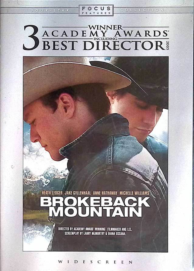 Brokeback Mountain[Widescreen DVD] Heath Ledger, Jake Gyllenhaal, Anne ...