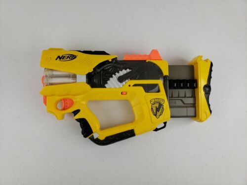 Primary image for Nerf N-Strike Firefly Rev-8 Blaster Dart Gun Includes 8 Glow In The Dark Darts