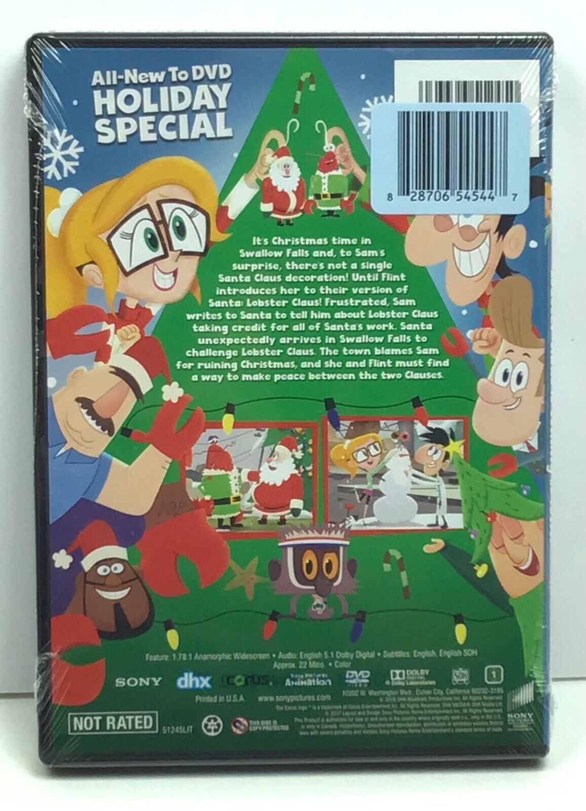 Cloudy with a Chance of Meatballs / Animated Holiday Special DVD ...