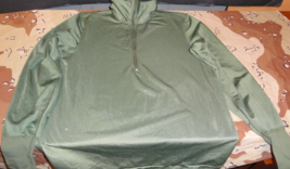 USAF ARMY SHIRT SLEEPING HEAT RETENTIVE MOISTURE RESISTANT 100% POLY SMA... - $23.05