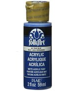 FolkArt Acrylic Paint in Assorted Colors (2 oz), 401, TRUE Blue - $7.99