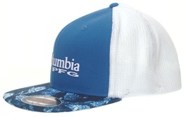 Columbia CU9144 Men&#39;s Women&#39;s PFG Marlin Flex Fit Flat Brim Cap, Hat L/XL - $21.00