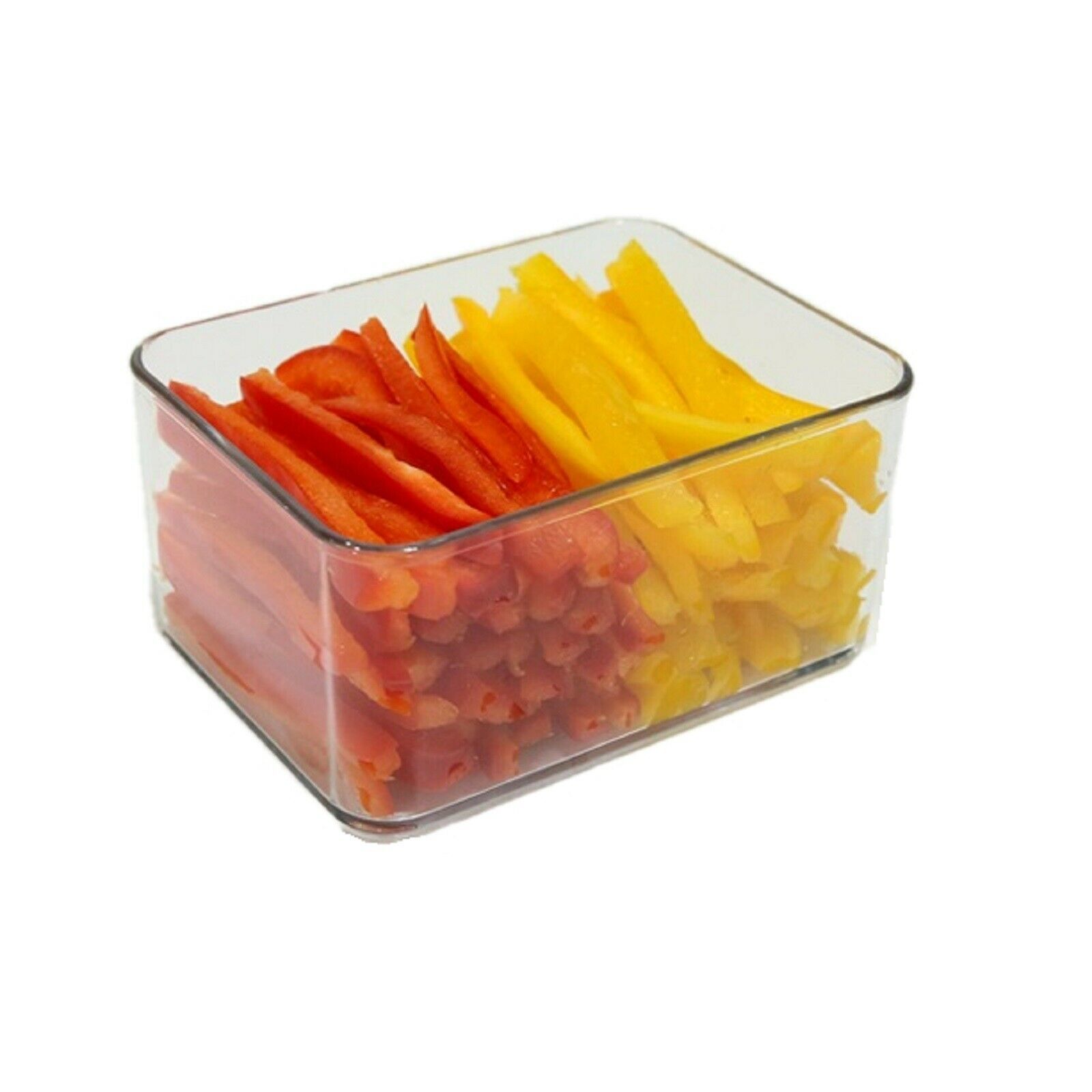 Silicook Refrigerator Food Storage Containers Tray Kitchen Organizer Set(Deep#3)
