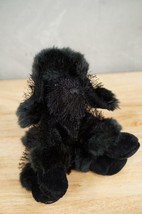 MODERN Plush Toy Webkins GANZ Fluffy Stuffed Black Poodle Dog - $12.37