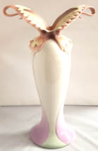 Franz Porcelain Collection Butterfly Vase Jen Woo XP1692 Seagull Decor C... - $187.00