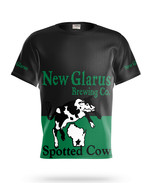 New Glarus   Beer Logo Black Short Sleeve  T-Shirt Gift New Fashion  - $31.99