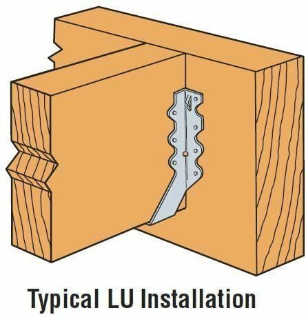 Face Mount Joist Hanger - Simpson Strong-Tie - LU24