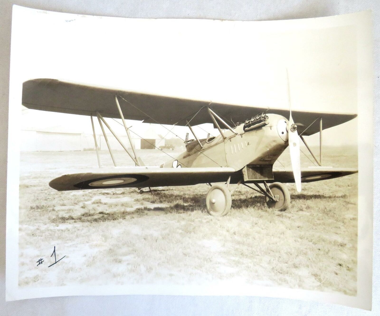 1920s US WWI Biplane Photo for Jack Okey Art and similar items
