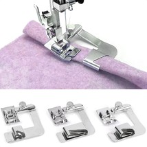 6PCS New Universal Sewing Machine Rolled Hemmer Foot Narrow Rolled Hem Foot