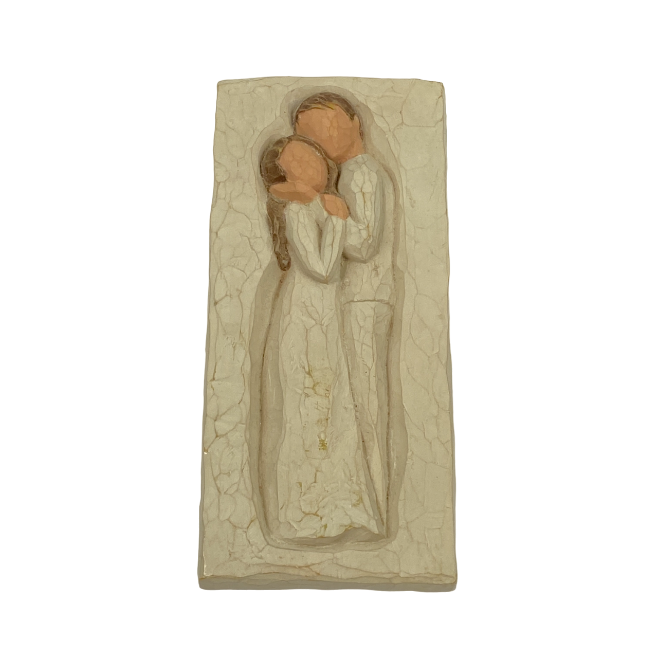Primary image for Willow Tree In Loves Embrace Demdaco Susan Lordi Wall Plaque Figurine 2002