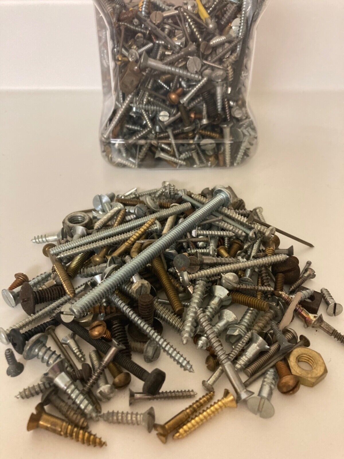 8"-16 x 8" Hex Head Cap Screw Bolts, Stainless Steel 18-8 (Quantity: 100 pcs) Fully Threaded, Coarse Thread, Thread Size: Inch, Bolt Length: - 3