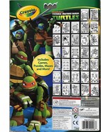 Crayola Ninja Turtles Coloring &amp; Activity Pad For Girls 7 Washable Marke... - $6.79