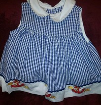 Samara  Little Girls Sleeveless Anchors&amp; Fish Dress Pattern Adorable 24 ... - $27.71