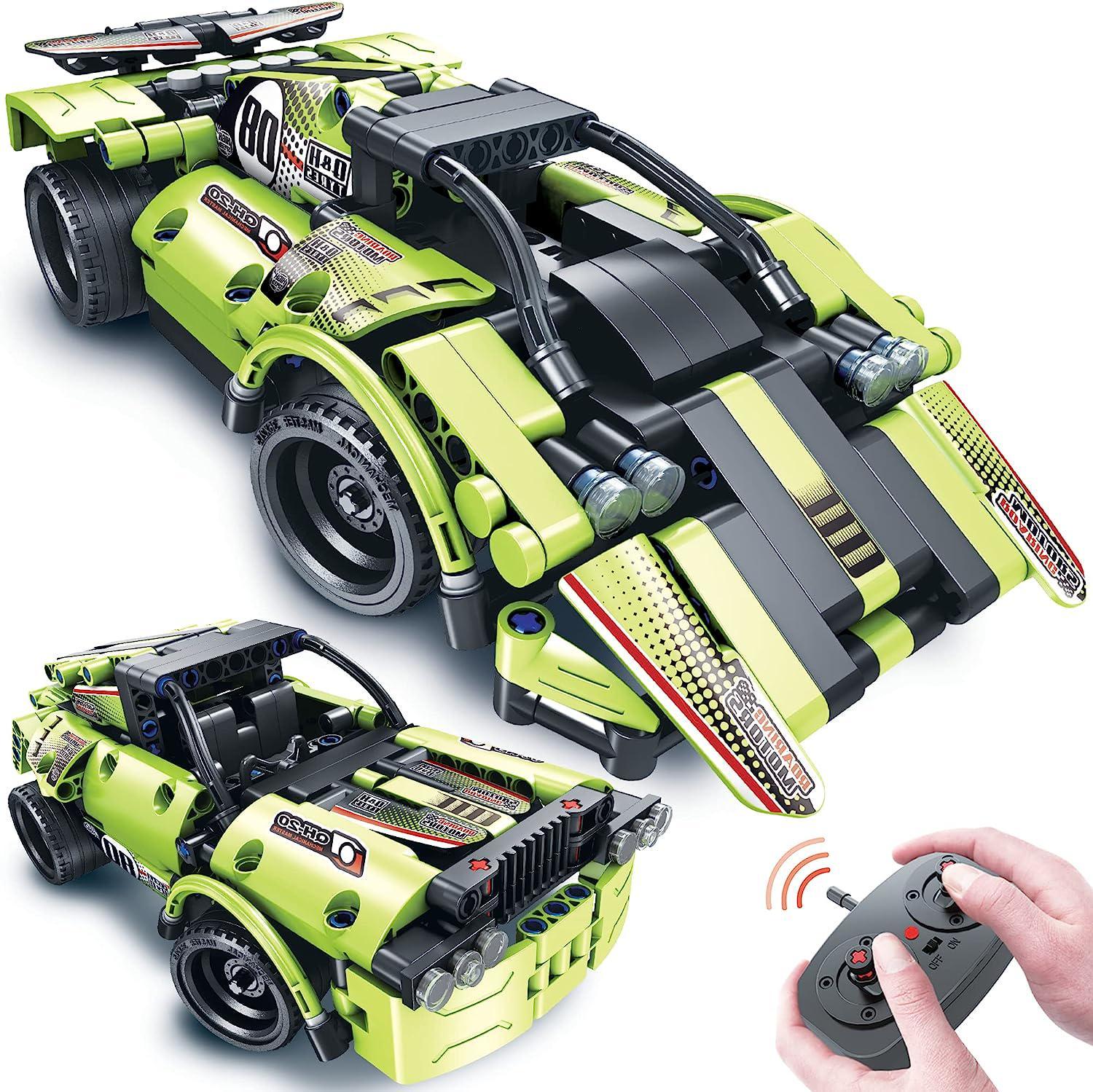 Toys for Boys Age 8-12 - APP Remote Control Car Robot Building