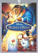 3 Disc Blu-ray/ DVD Disney Beauty and the Beast Diamond Edition: Lansbury Orbach - $16.19