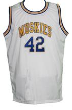 Kevin Love #42 Minnesota Muskies Aba Basketball Jersey Sewn White Any Size image 4