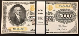 50x Mis-made 20 Dollar Bills Twenty Dollar Novelty Magic Trick Bills Full  Print Custom Fake Faux Prop Money 