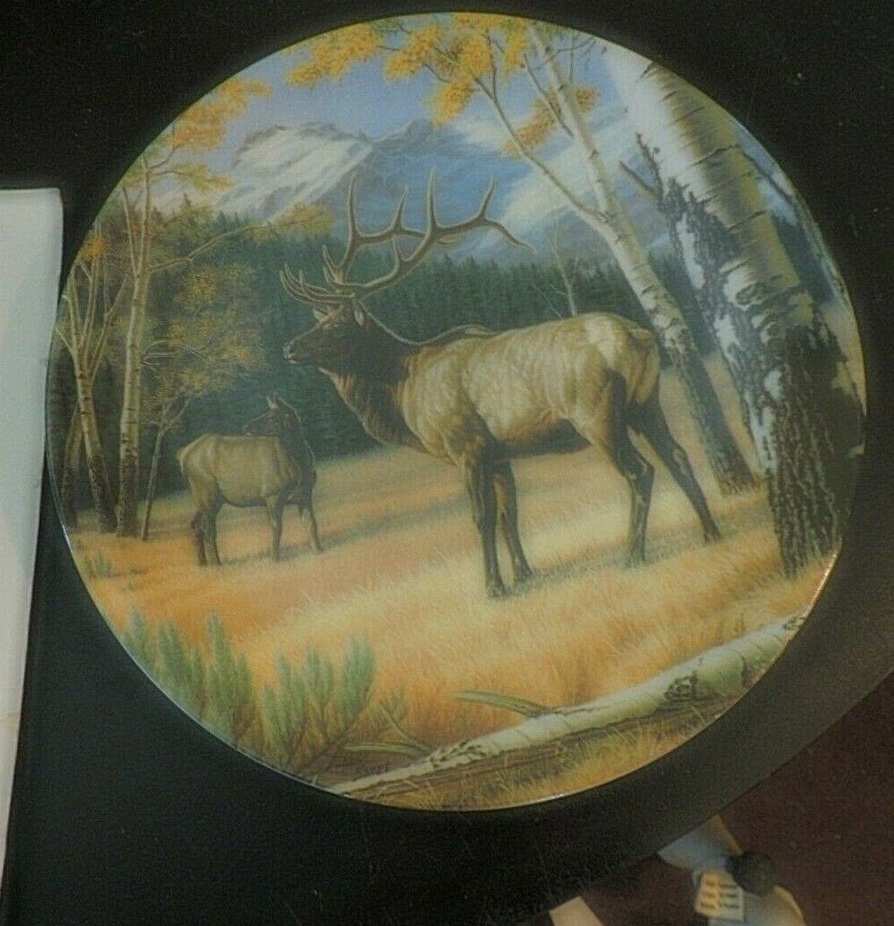 Primary image for Lot of 5  Bradford Exchange Wild & Free Canada's Big Game Collection Plates