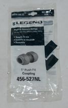 Legend 456 527NL 1 Inch Push Fit Coupling Reusable Use PEX CPVC Copper Tubing image 5