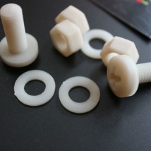 50 slightly conical head screws supernailon glass fibre reinforced m8 x 20 - $35.13