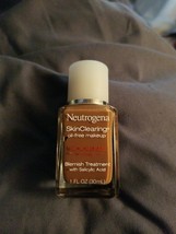 Neutrogena SkinClearing Liquid Makeup, Chestnut 135 1 oz NEW - $9.89
