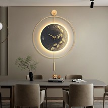 Nine fish minimalist clock wall clock Living room creative - $436.87+