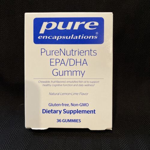Pure Encapsulations PureNutrients EPA/DHA Gummy 36 Gummies NEW - $20.89