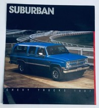 1987 Chevrolet Suburban Truck Dealer Showroom Sales Brochure Guide Catalog - $9.45