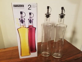 Storage Essentials 12 Ounce Oil And Vinegar Dispencer 2 Piece Set (NEW) - $9.85