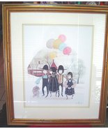 P. Buckley Moss  &quot; in Care of Sight&quot;  1985 Print 76/1000 Signed Numbered... - $299.99