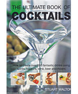 Ultimate Book of Cocktails: How to Create 600 Fantastic Drinks VINYL COVER BOOK  - $7.95
