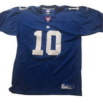 NWT Eli Manning Men's New York Giants Reebok NFL Football Home Jersey #10 Sz 54 - $69.30