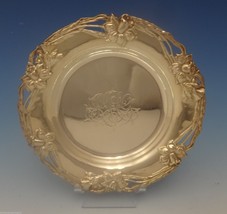 Alvin Sterling Silver Bread & Butter Plate Art Nouveau Daffodil (#0267) - $385.11