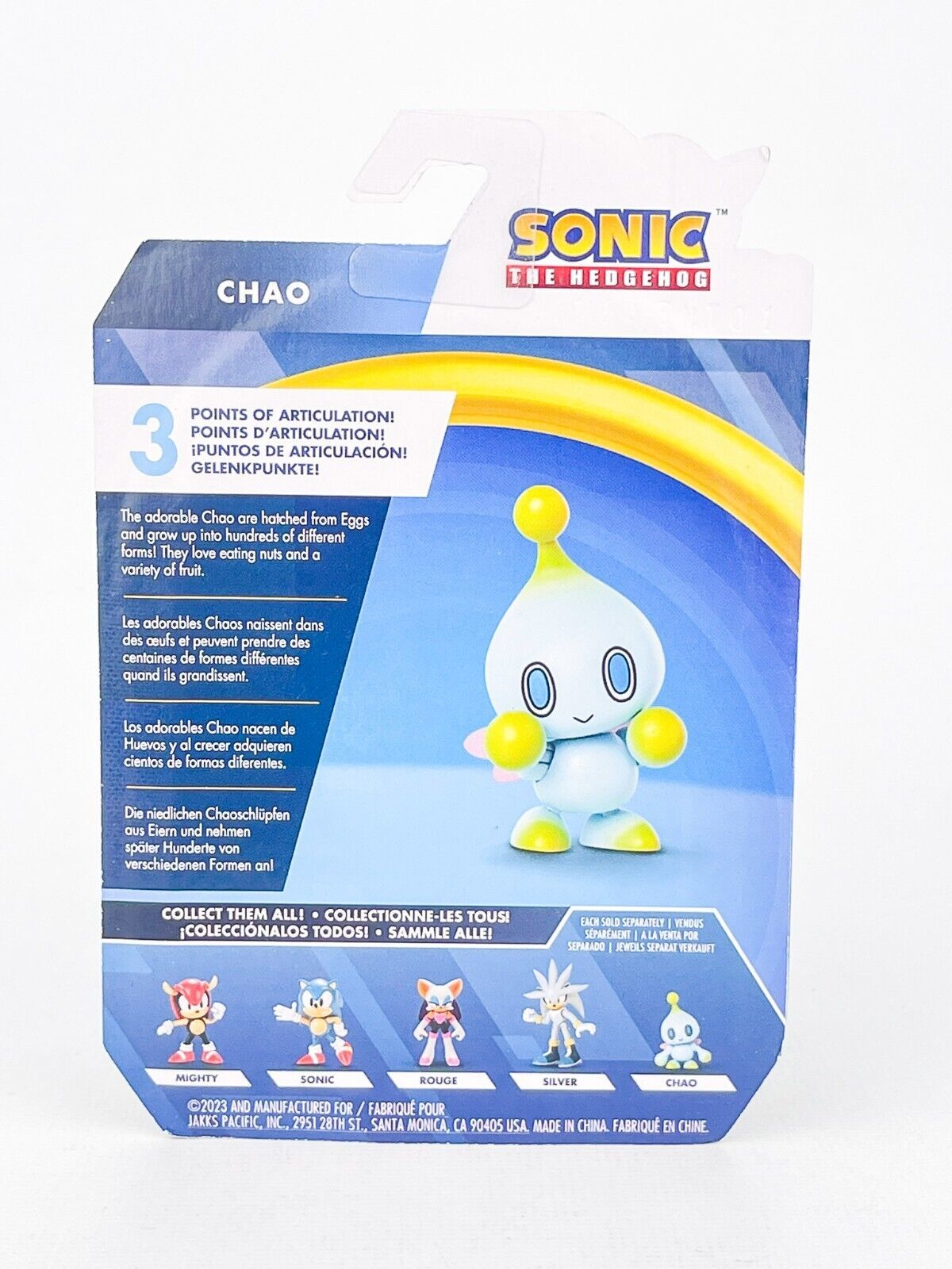 Jakks Pacific Chao Sonic the Hedgehog Sega 2.5 inch Mini Figure 2023 ...