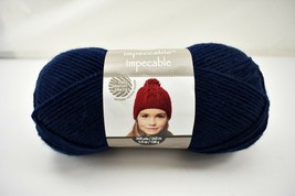 Loops & Threads Impeccable Medium Weight Acrylic Yarn - 1 Skein Color Navy - $7.55