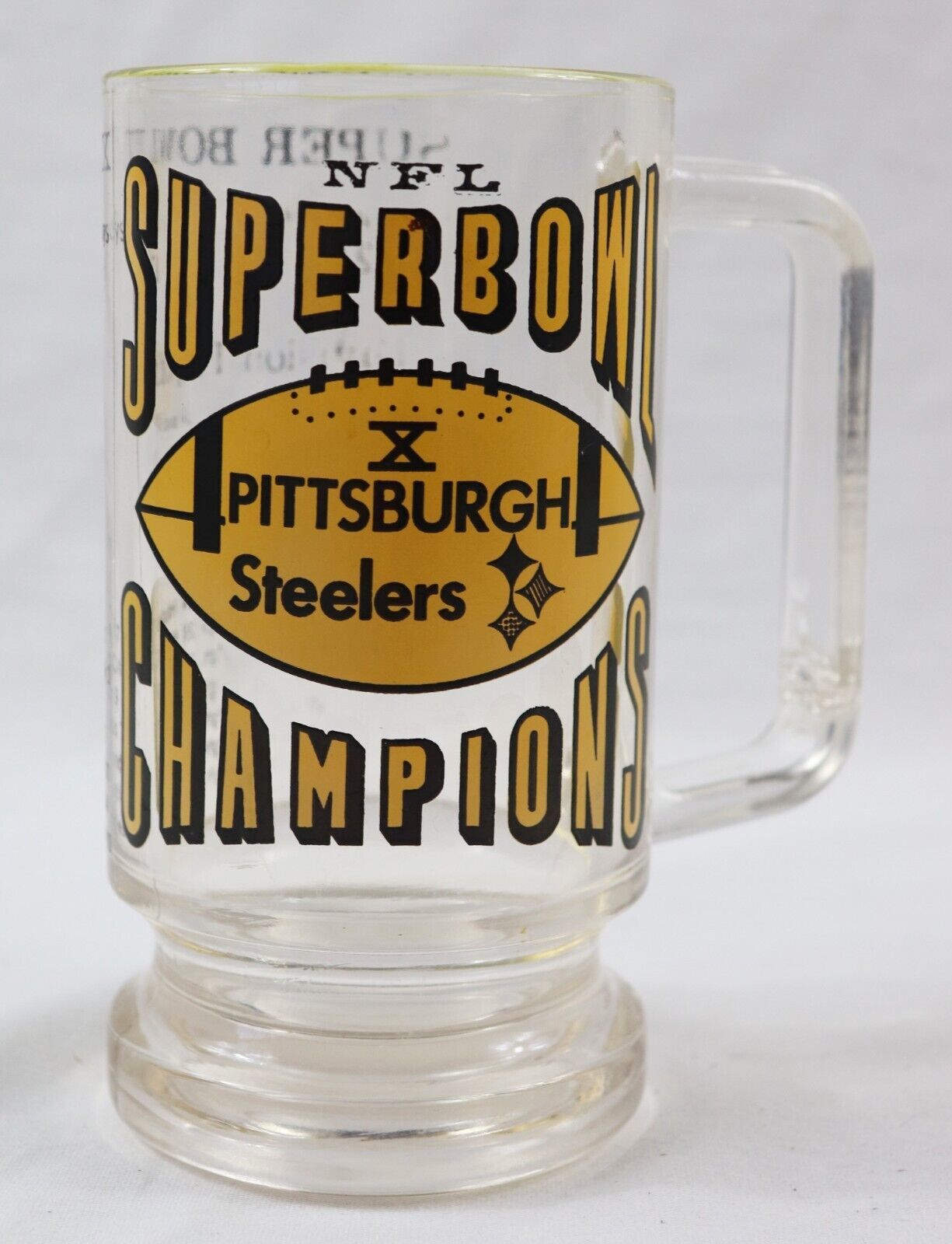 Pittsburgh Steelers STEELER NATION Retro NFL Coffee Mug